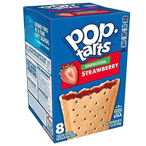 Pop-Tarts Strawberry without cream. 8× (384g)