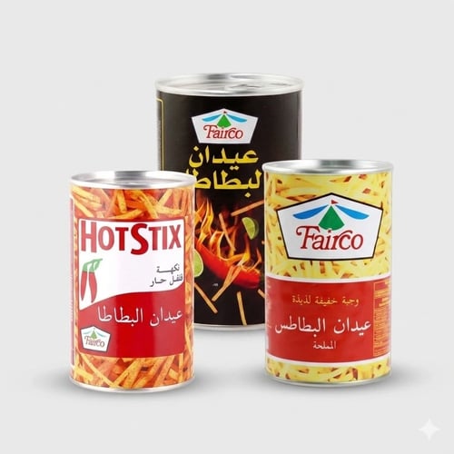 بطاطس عيدان -نكهات متعددة- 40 جم