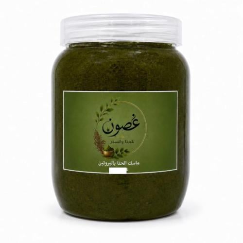 ماسك الحنا بالبروتين