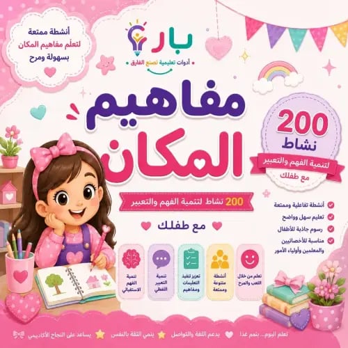 مفاهيم المكان - للبنات