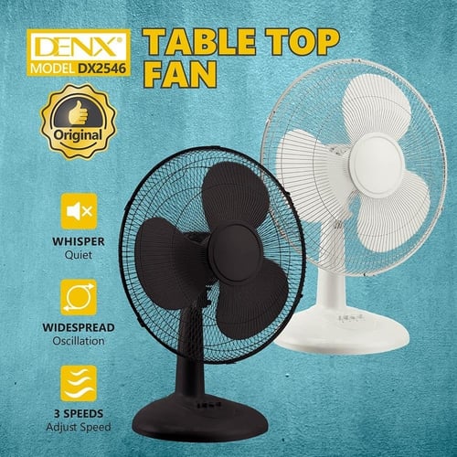 🌬️ DENX Table Fan – Whisper Quiet | Model DX2546