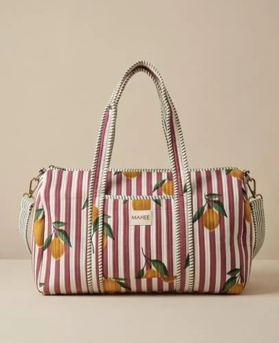 Pink Lemons Duffle Bag