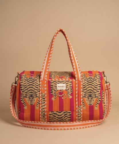 Orange Tiger Duffle