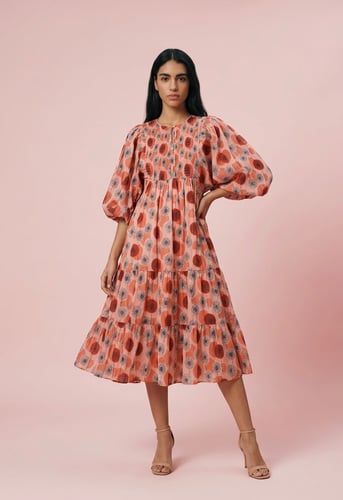 Flora Midi Dress