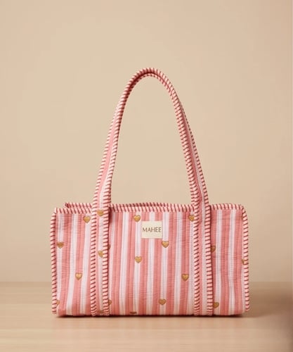 Candy Strip Tote-Small