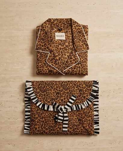 Tiger Pajamas with Bag