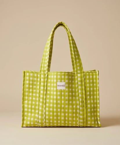 Lime Medium Tote Bag