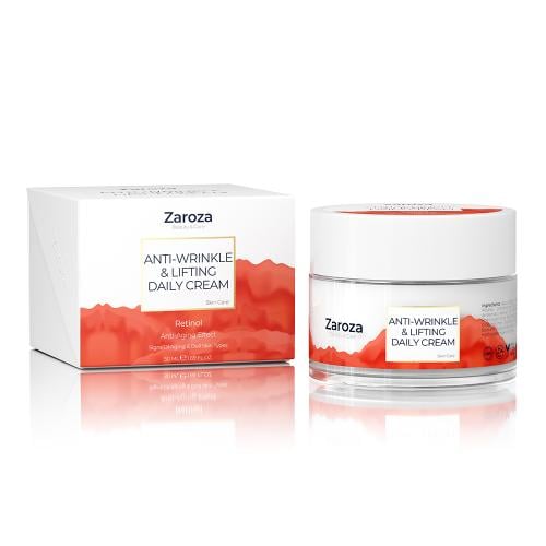 Daily cream for firming and anti-wrinkle from Zarouza 50 ml