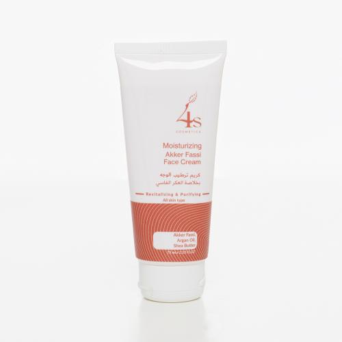Face moisturizing cream with Al-Akar Fassi extract...