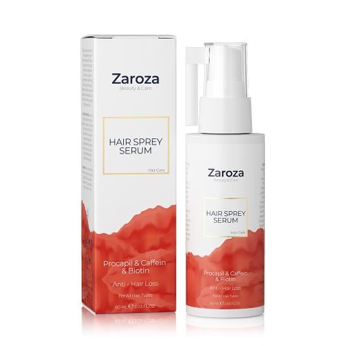 Hair fall prevention spray serum from Zarouza 60 m...