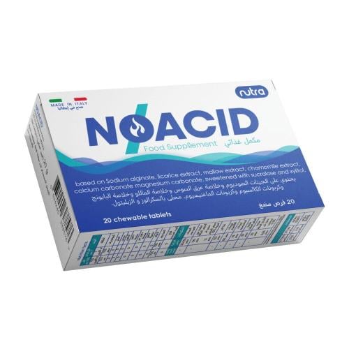 Neutra No Acid - Dietary supplement 20 chewable ta...