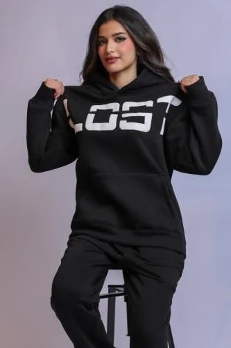 Black hoodie