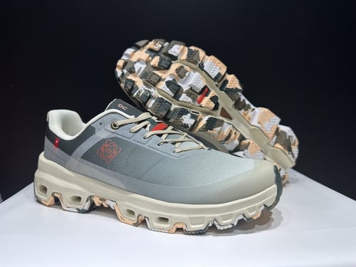 Loewe x ON Cloudventure Sneaker in Gradient Khaki