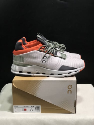 ON RUNING CLOUD NOVA '' silver orange"