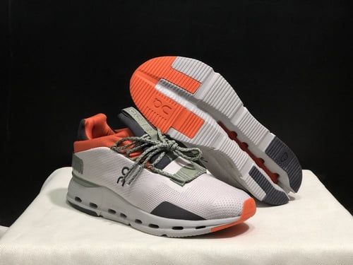 ON RUNING CLOUD NOVA '' silver orange"
