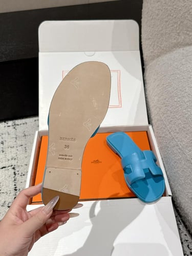 Oran Sandal Bleu Cameo