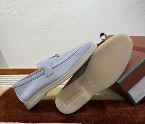 Loro Piana Loafer 'Pale Blue-Grey'