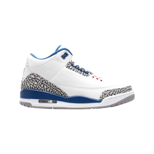 Air Jordan 3 retro "White and True Blue "