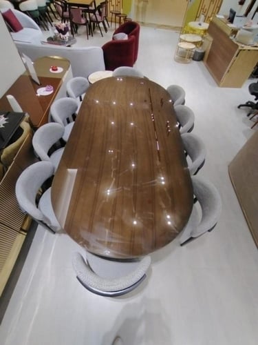 طاولة طعام مودرن 10 أشخاص