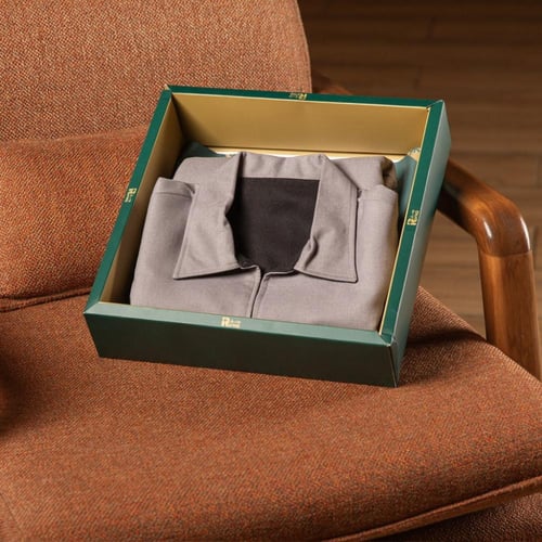 سدري دبل فس رصاصي مع اسود