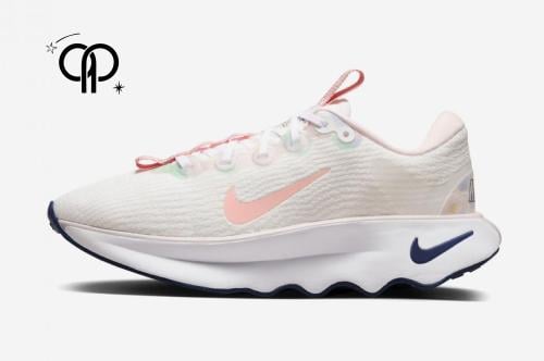 حذاء نسائي نايك ابيض مع بينك a Nike Motiva Premium...