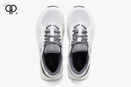 اون رانينق كلاود فينتشر رمادي مع أبيض an On Cloudr...