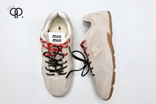 حذاء نسائي نيو بالانس بيج مع بني New Balance x Miu...