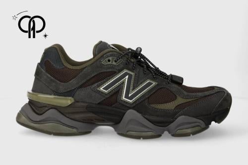 حذاء رجالي نيو بالانس اخضر داكن New Balance 9060 s...