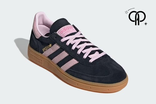 حذاء نسائي اديداس سامبا كحلي مع بينك an Adidas Han...