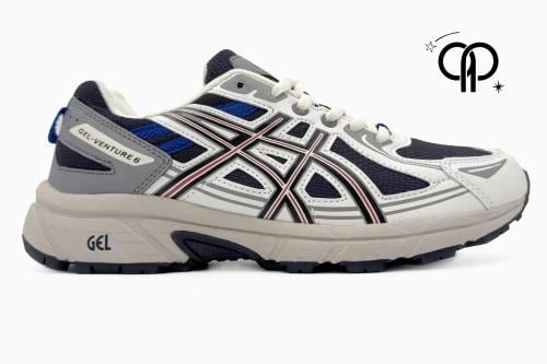 حذاء رجالي اسيكس أبيض مع أزرق an ASICS GEL-VENTURE...