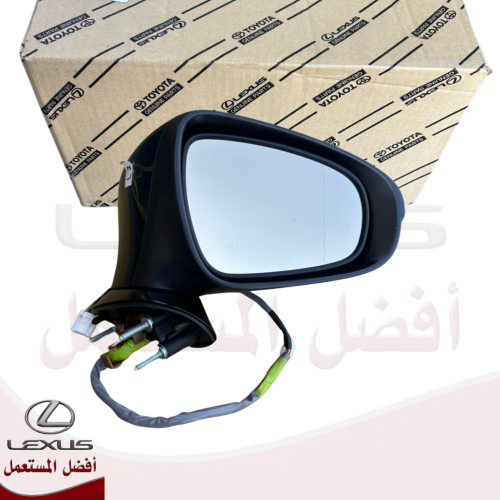 مراية باب is300-is250 اسود يمين موديل 14-18 اصلي