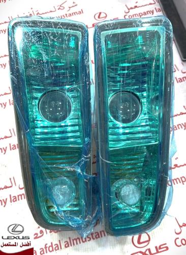 طقم كشاف اخضر جيب LX470 1998-2007