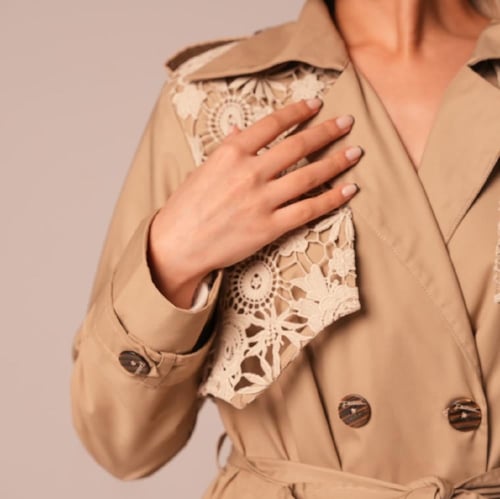 عباية ترنش كوت