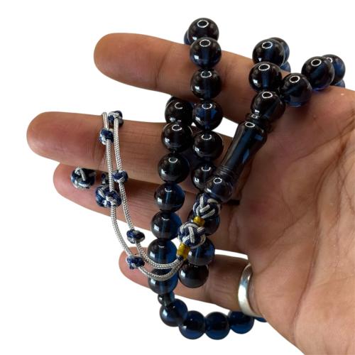 سبحة زعفرانية رسمية - خراطه إيرانيه فاخره برائحة ز...