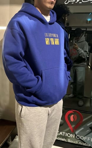 Hoodie blue