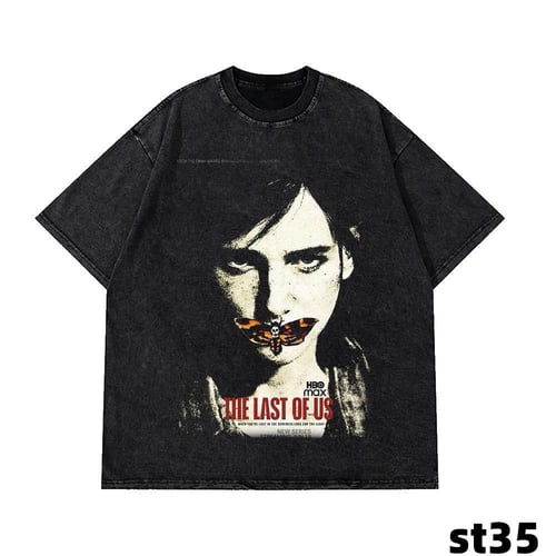 تيشيرت اوفرسايز ذا لاست اوف اس the last of us