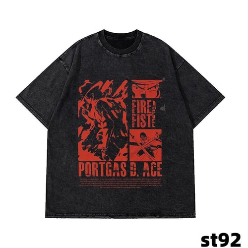 تيشيرت اوفرسايز ون بيس one piece