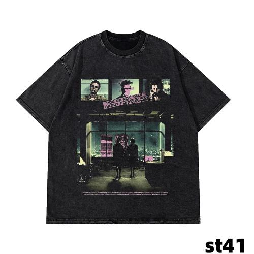 تيشيرت اوفر سايز فايت كلوب fight club