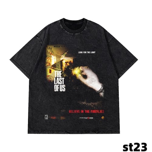 تيشيرت اوفرسايز ذا لاست اوف اس the last of us