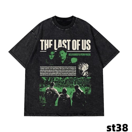 تيشيرت اوفرسايز ذا لاست اوف اس the last of us