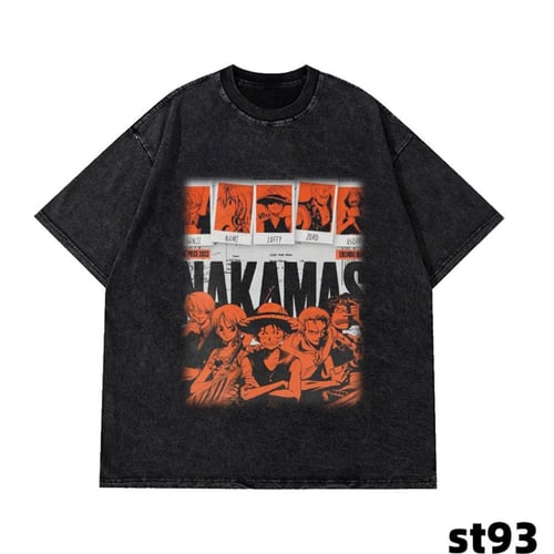 تيشيرت اوفرسايز ون بيس one piece