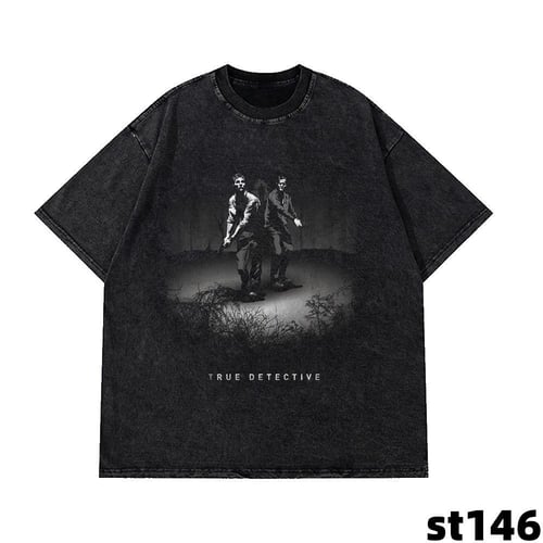 تيشيرت اوفرسايز ترو ديتكتف true detective
