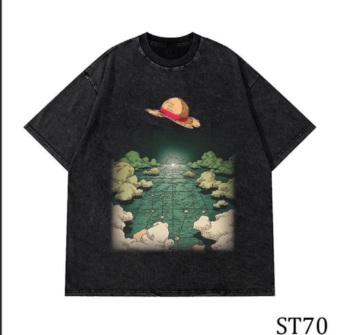 تيشيرت اوفرسايز ون بيس one piece