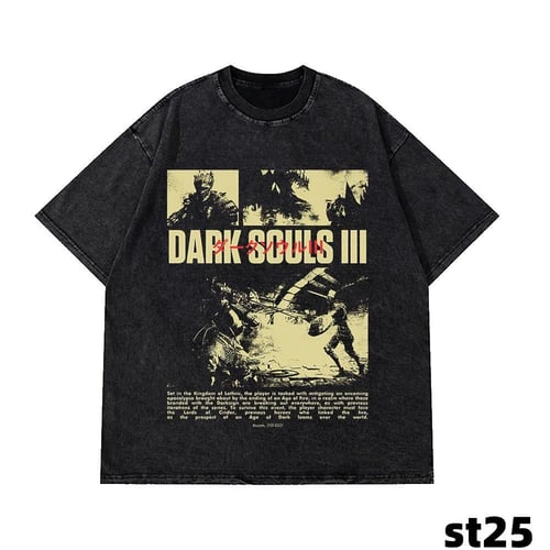 تيشيرت اوفرسايز دارك سولز Dark souls