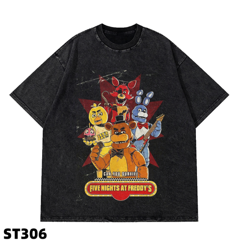 تيشيرت اوفرسايز فايف نايتس آت فريديز Five Nights a...