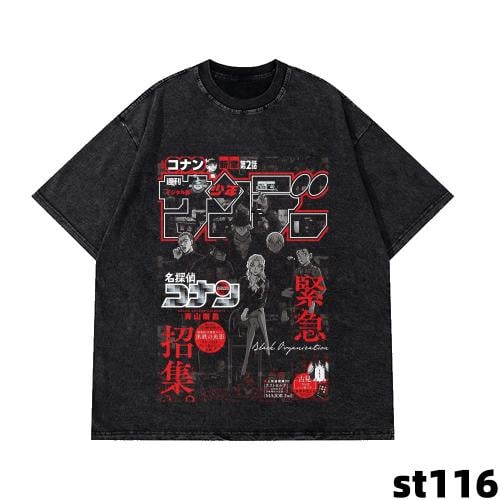 تيشيرت اوفرسايز اوفرسايز المحقق كونان