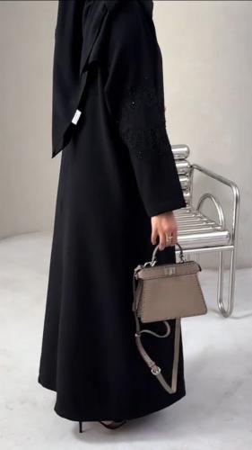 عباية رقم 205 +طرحة مجانا