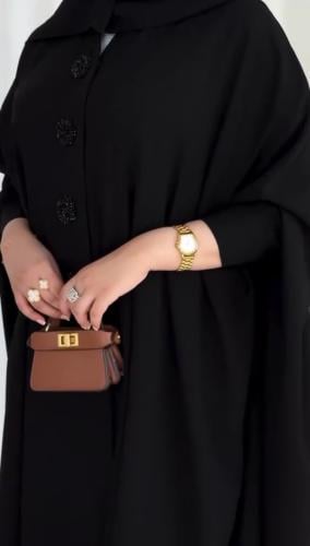 عباية رقم 204 +طرحة مجانا