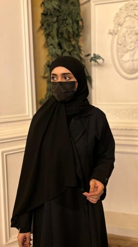 عرض طرحة ربط ثابتة +نقاب