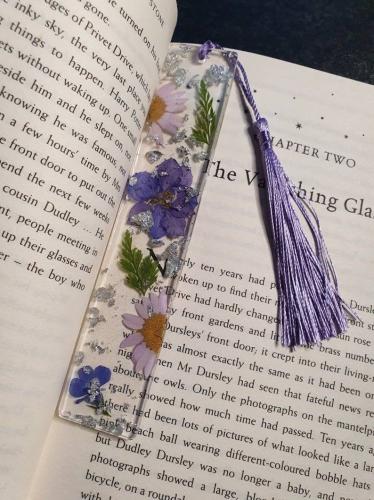 Book label ️ floral tag ️